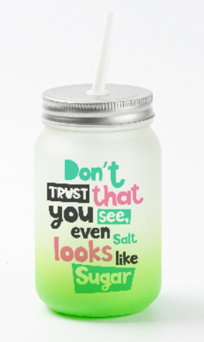 sublimationprd MASON JAR-GREEN